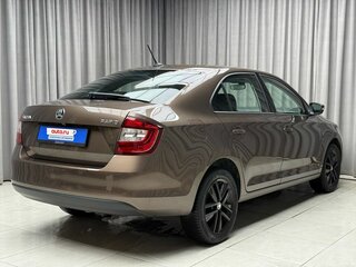 2019 Skoda Rapid I Рестайлинг, коричневый, 1449000 рублей, вид 4