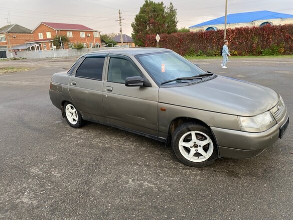 1999 Lada (ВАЗ) 2110, коричневый, 125000 рублей - вид 1