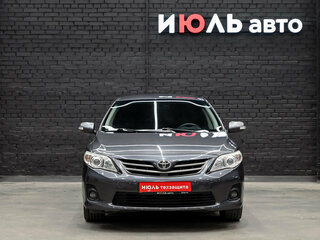 2011 Toyota Corolla X (E140, E150) Рестайлинг, чёрный, 970000 рублей, вид 2