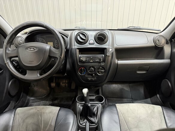 2015 Lada (ВАЗ) Granta I, серый, 409000 рублей - вид 8