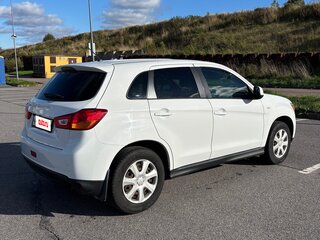 2012 Mitsubishi ASX I Рестайлинг, белый, 850000 рублей, вид 4