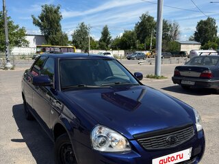 2014 Lada (ВАЗ) Priora I Рестайлинг, синий, 525000 рублей, вид 2