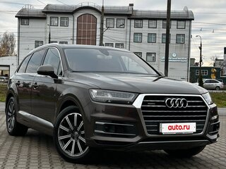 2016 Audi Q7 II (4M), коричневый, 3700000 рублей, вид 1