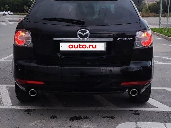 2010 Mazda CX-7 I Рестайлинг, чёрный, 800000 рублей - вид 8