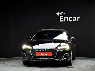 2022 Audi A5 Sportback 40 TFSI II (F5) Рестайлинг, чёрный, 4140000 рублей, вид 2