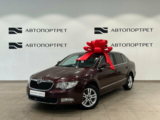 2012 Skoda Superb II, фиолетовый, 799000 рублей, вид 1