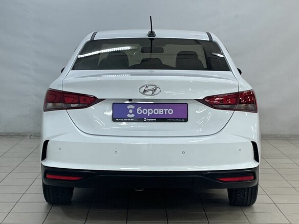 2021 Hyundai Solaris II Рестайлинг, белый - вид 6