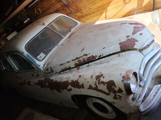1956 ГАЗ М-20 «Победа», бежевый, 90000 рублей, вид 1
