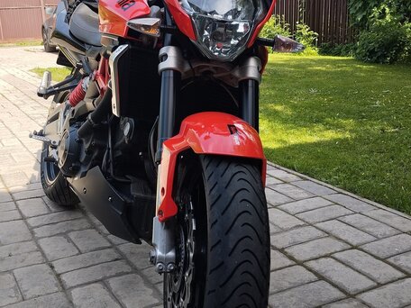 2013 Aprilia SL 750 Shiver, красный, 520000 рублей, вид 2