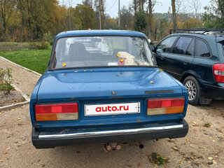 2003 Lada (ВАЗ) 2107, синий, 60000 рублей, вид 1