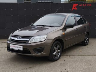 2017 Lada (ВАЗ) Granta I, коричневый, 745000 рублей, вид 1