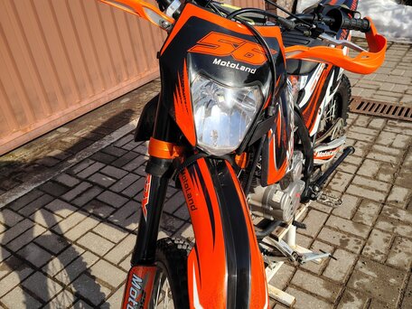 2023 Motoland CRF250 Enduro, чёрный, 140000 рублей, вид 2