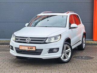 2014 Volkswagen Tiguan I Рестайлинг, белый, 1829000 рублей, вид 1