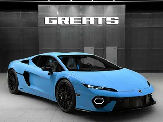 2026 Lamborghini Temerario, голубой, 54000000 рублей, вид 3