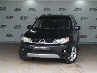 2008 Mitsubishi Outlander II, чёрный, 914000 рублей, вид 1