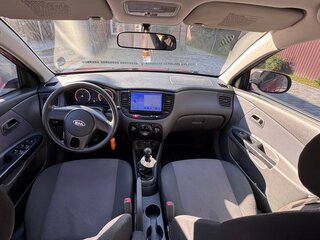 2009 Kia Rio II Рестайлинг, красный, 670000 рублей, вид 4