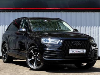 2018 Audi Q7 II (4M), чёрный, 3997000 рублей, вид 3