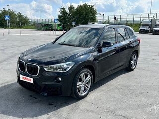 2019 BMW X1 18i sDrive II (F48), чёрный, 2190000 рублей, вид 2