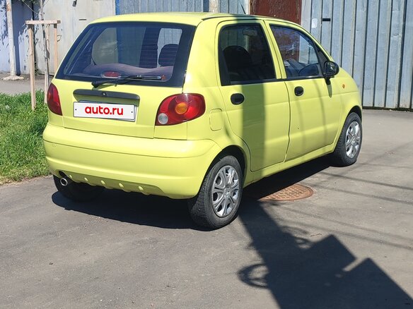 2008 Daewoo Matiz I Рестайлинг, жёлтый, 244000 рублей - вид 5