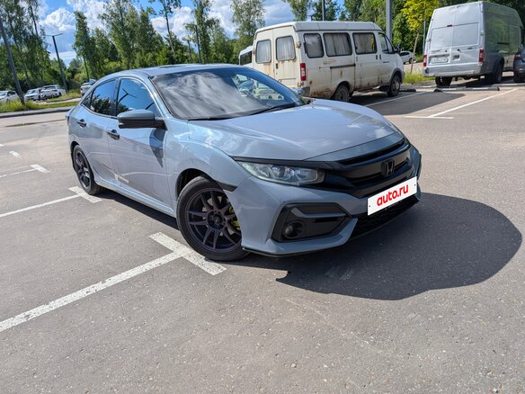 2018 Honda Civic X, серый, 1550000 рублей