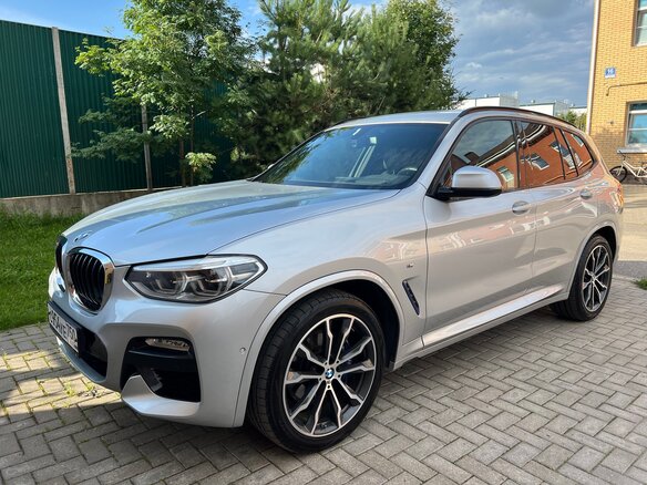 2019 BMW X3 30d xDrive III (G01), серебристый
