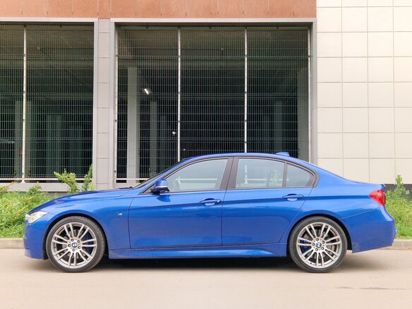 2018 BMW 3 серии 320d VI (F3x) Рестайлинг, синий, 2630000 рублей - вид 1