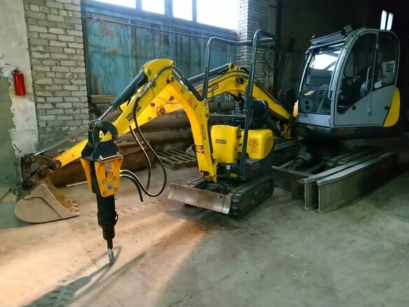 2017 Wacker Neuson 1404, жёлтый, 1950000 рублей