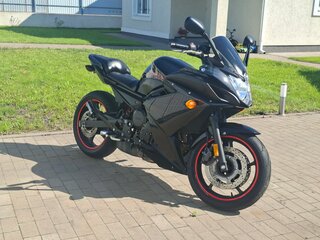 2011 Yamaha XJ6 (FZ6R), чёрный, 490000 рублей, вид 2