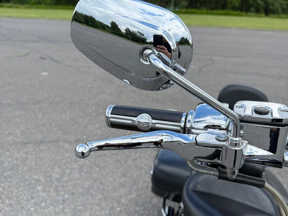 2006 Harley-Davidson Fat Boy, чёрный, 750000 рублей - вид 12