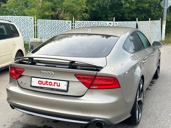2013 Audi A7 S-tronic I (4G), бежевый, 2350000 рублей - вид 20