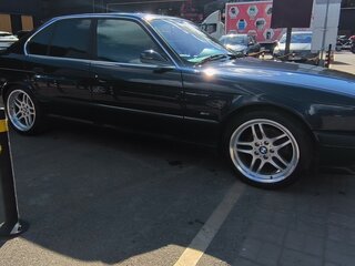 1992 BMW 5 серии 525i III (E34), синий, 3500000 рублей, вид 2