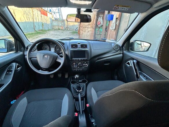2024 Lada (ВАЗ) Granta I Рестайлинг, серый, 1130000 рублей - вид 5