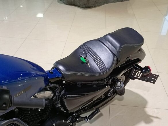 2022 Harley-Davidson Sportster 1200, синий - вид 12