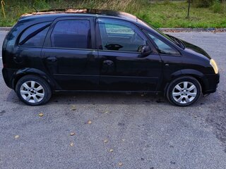 2008 Opel Meriva A Рестайлинг, чёрный, 260000 рублей, вид 3