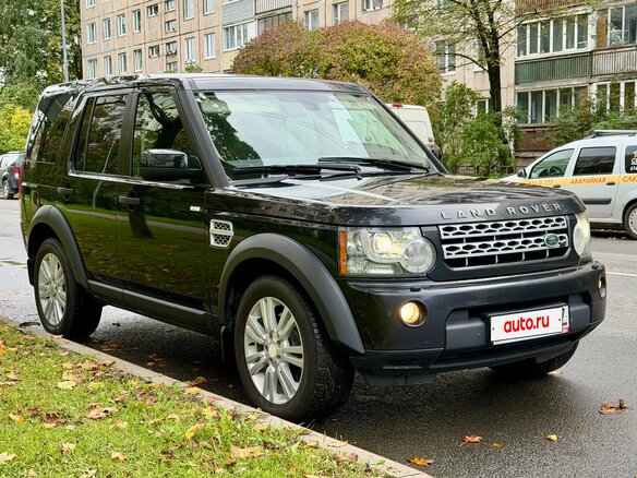 2011 Land Rover Discovery IV, чёрный