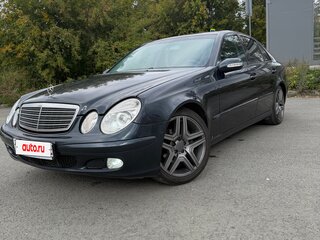 2002 Mercedes-Benz E-Класс 240 III (W211, S211), синий, 890000 рублей, вид 1