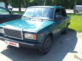 1998 Lada (ВАЗ) 2107, зелёный, 130000 рублей, вид 1