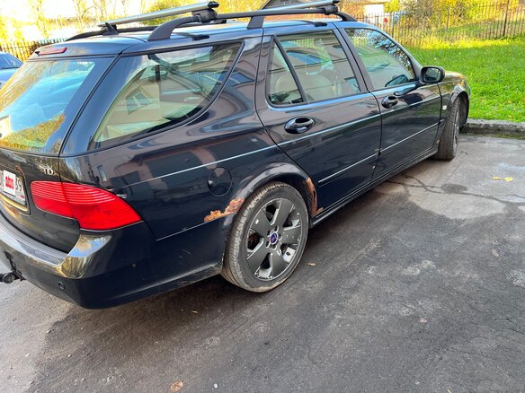 2009 Saab 9-5 I Рестайлинг 2, чёрный, 600000 рублей - вид 4