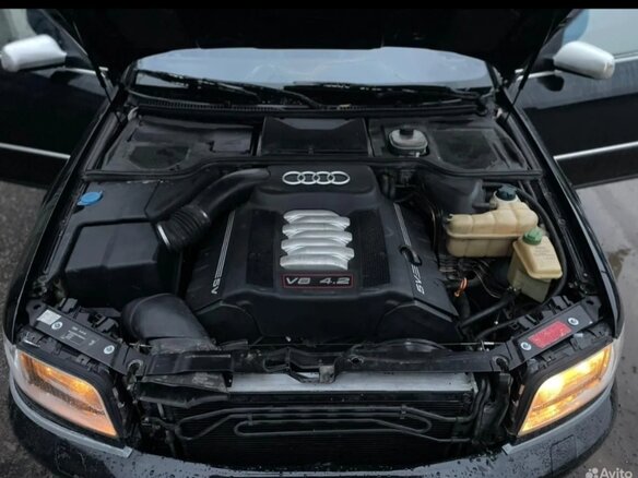 1999 Audi S8 I (D2) Рестайлинг, чёрный, 660000 рублей - вид 7