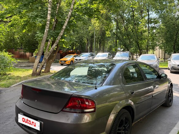 2001 Chrysler Sebring II, серый - вид 6