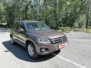 2014 Volkswagen Tiguan I Рестайлинг, коричневый, 1600000 рублей, вид 4