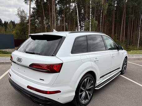 2022 Audi Q7 50 TDI II (4M) Рестайлинг, белый, 10900000 рублей, вид 5
