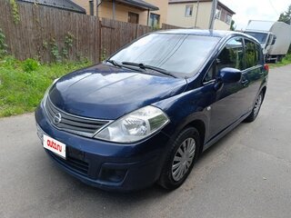 2012 Nissan Tiida I Рестайлинг, синий, 540000 рублей, вид 1