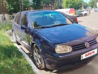 2002 Volkswagen Golf IV, синий, 240000 рублей, вид 3