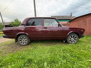 2007 Lada (ВАЗ) 2107, красный, 220000 рублей, вид 4