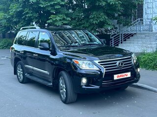 2013 Lexus LX 570 III Рестайлинг, чёрный, 3699000 рублей, вид 3