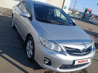 2010 Toyota Corolla X (E140, E150) Рестайлинг, серебристый, 1150000 рублей, вид 1