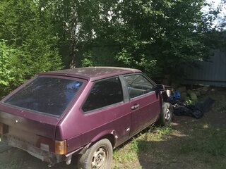 1996 Lada (ВАЗ) 2108, фиолетовый, 75000 рублей, вид 1