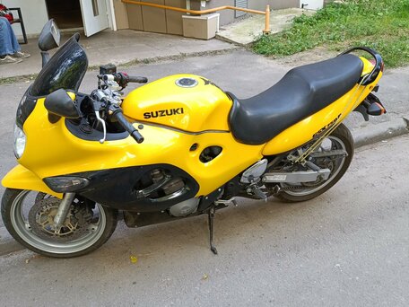 2001 Suzuki GSX 600F Katana, жёлтый, 310000 рублей, вид 3