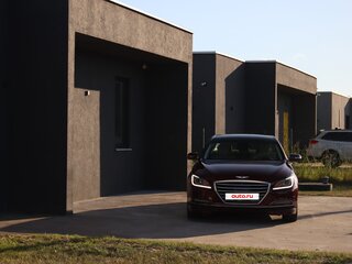 2014 Hyundai Genesis II, пурпурный, 2000000 рублей, вид 3
